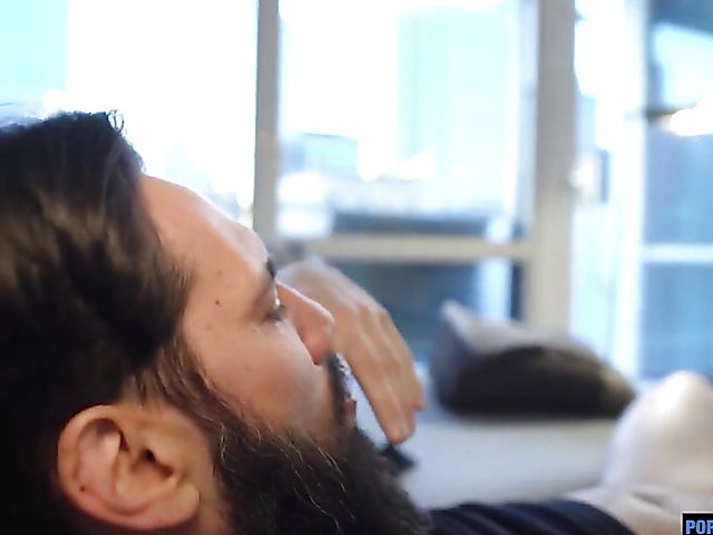 Blue hair slut with fake boobs Jewelz Blu gets railed