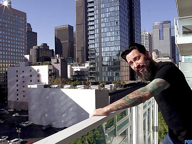 Blue hair slut with fake boobs Jewelz Blu gets railed