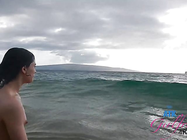 Nude beach girl with no shame Sadie Blake