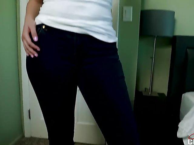 Big tits MILF POV shagging in the bedroom