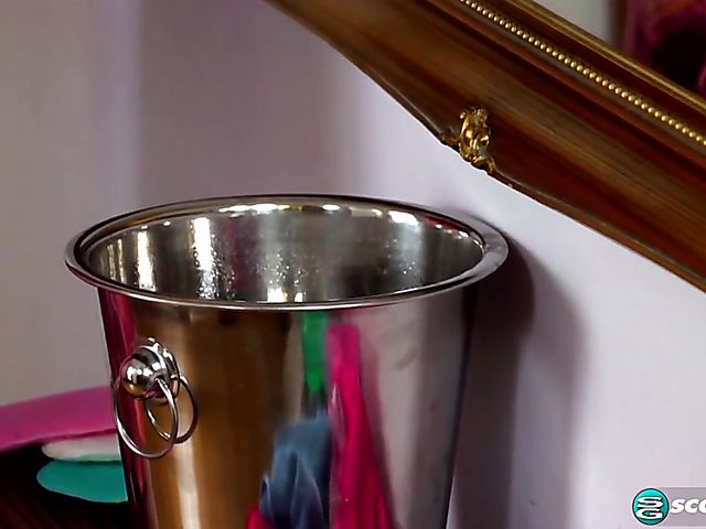 Cheryl Blossom's soapy gigantic tits exposed