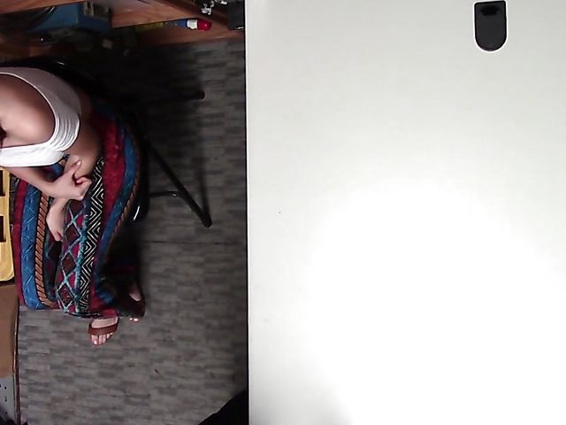 Bella Rolland - Sweet shoplifter with nice tits