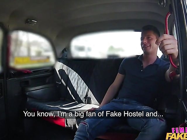 Fake taxi fuck with pigtailed babe Cherry Kiss