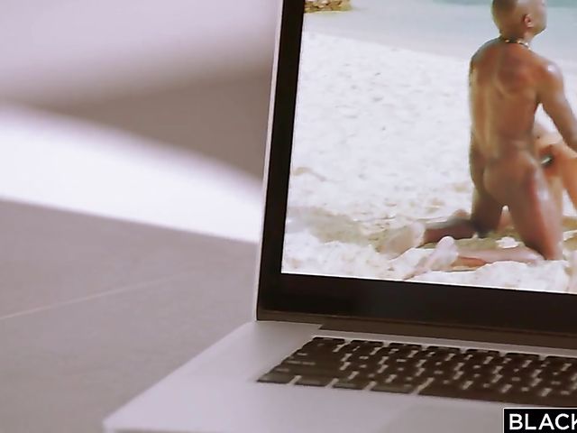 Alex Grey - Blonde interracial morning with Louie Smalls