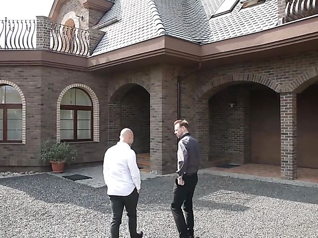 Bondage anal and DP in the bedroom with tied Brittany Bardot