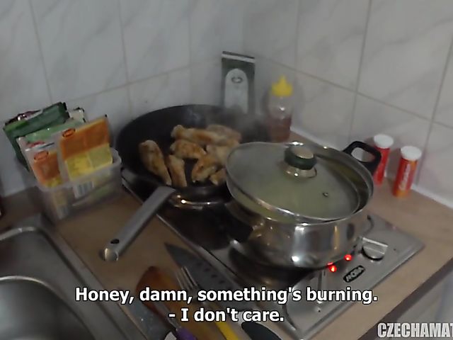 POV banging and banana insertion with Czech amateur 