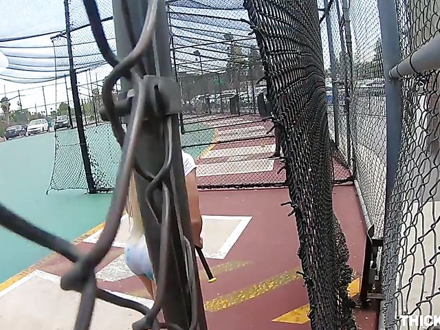 Nikki Delano - Busty baseball player with a big bubble butt 