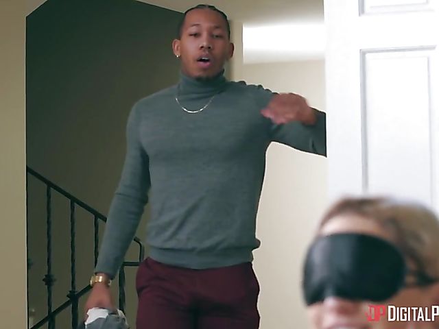 Blindfolded Abella Danger interracial suprise