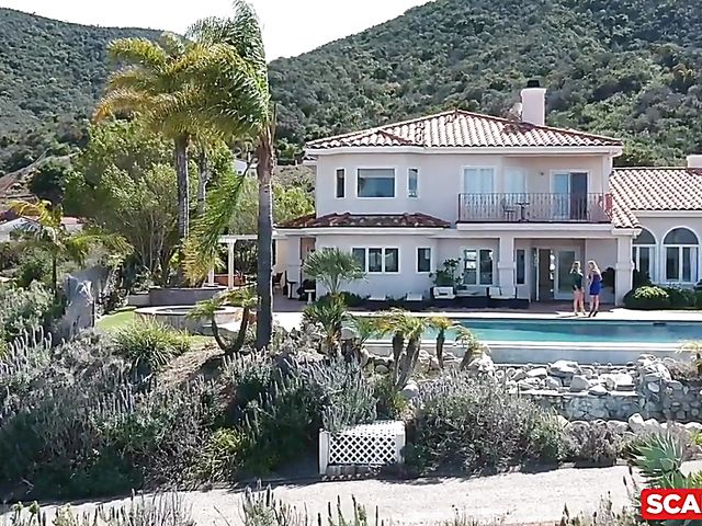 MILF threesome with busty Brandi Love and Olivia Austin