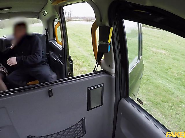 Fake taxi fun with big boobed MILF Amber Jayne