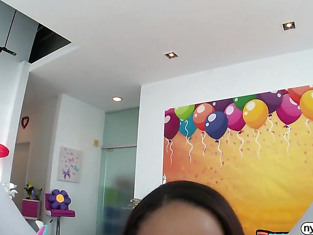 Ass licking and pussy hammering with exotic Alexis Tae