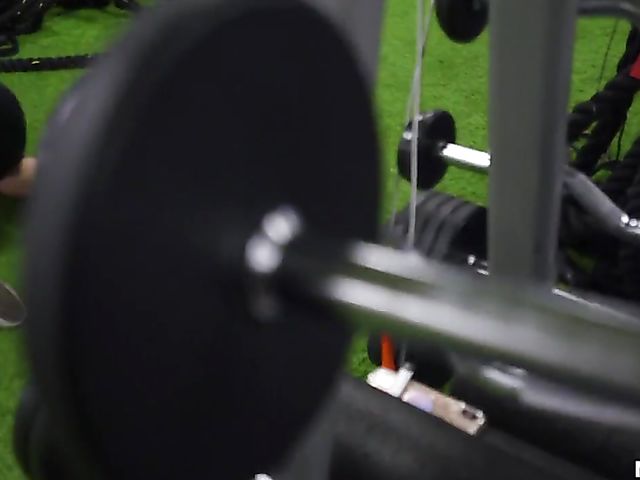 Big natural tits POV with workout girl Michele James 