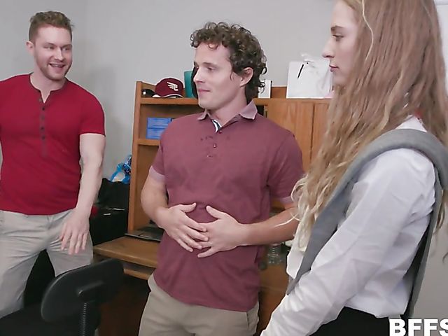 Dorm orgy with Nova Skies, Goldie Glock and Lana Sharapova