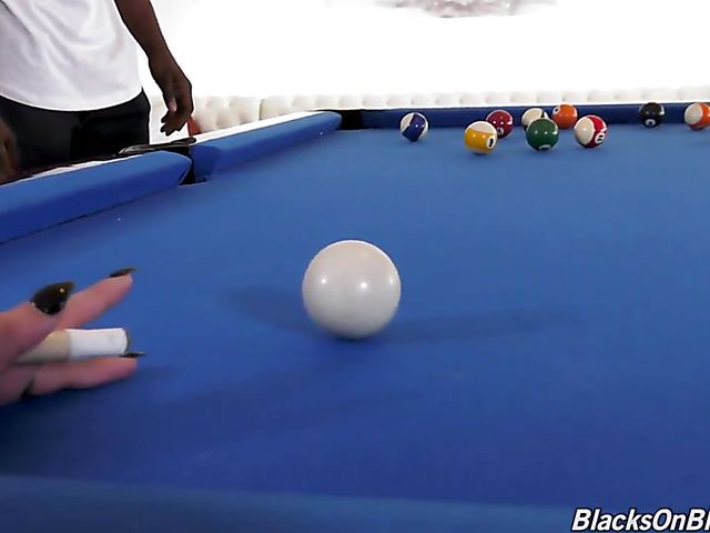 Black on blondes threesome with inked Kali Roses