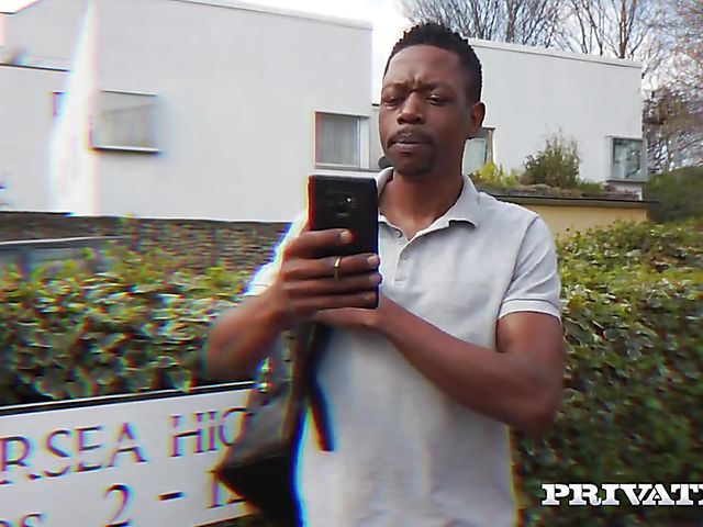 Interracial anal with slim euro blonde Victoria Pure