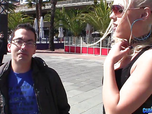 Blonde haired Spanish anal girl Melody Star gets plowed