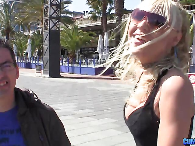 Blonde haired Spanish anal girl Melody Star gets plowed