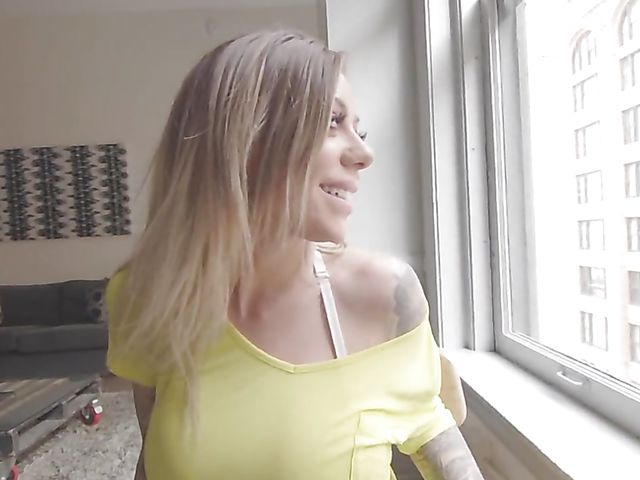 Deepthroat fuck and facial POV with busty Karma RX