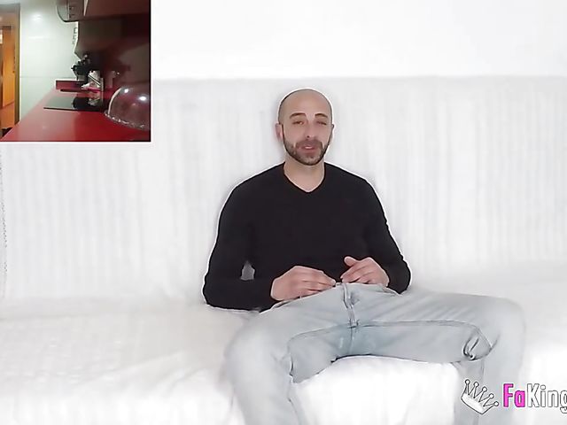 Chubby latina Barbara gets hammered on the couch