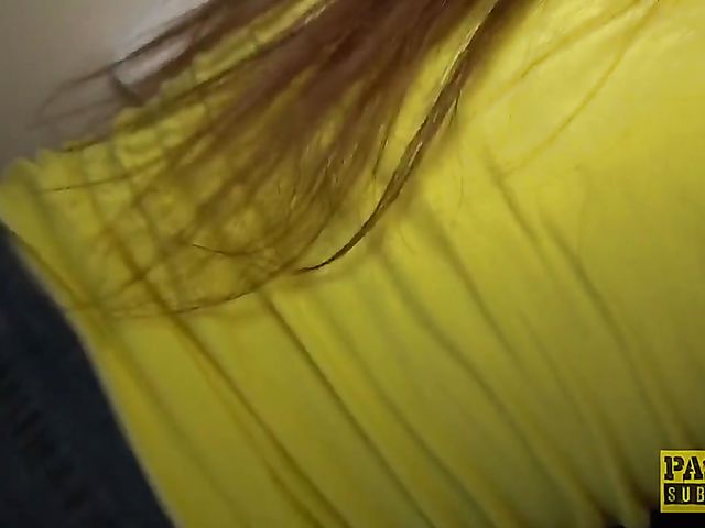 Brutal anal with collar slave Lina Luxa