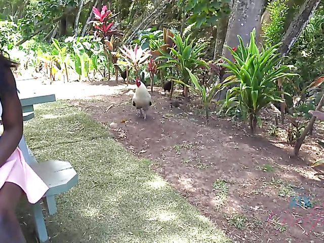 Black girlfriend Noemie Bilas loves sucking his dick