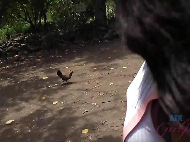 Black girlfriend Noemie Bilas loves sucking his dick