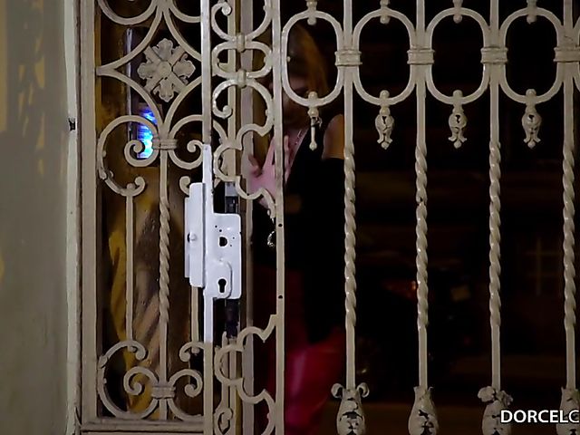 Rebecca Volpetti - Double penetration wearing condoms