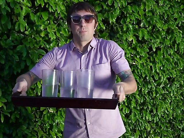 Outdoor threesome with tennis girls Katrina Jade and Kenzie Madison