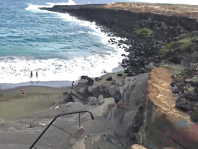 Asian girlfriend Vina Sky shows her coochie in the car