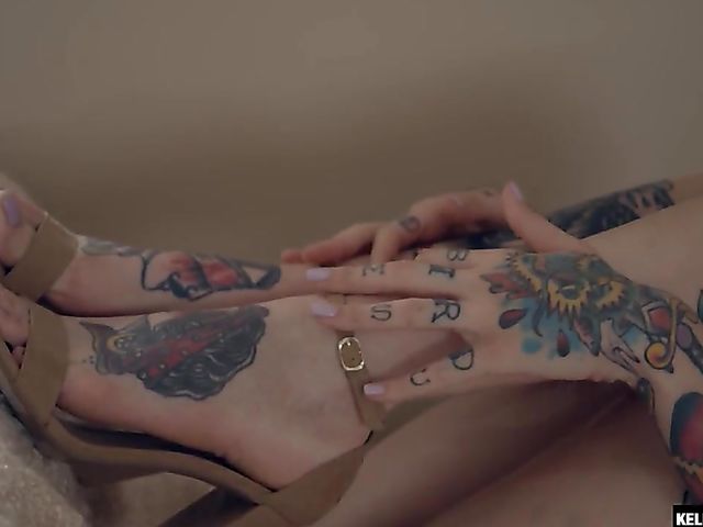 Slender tattoo girl Rocky Emerson gets pounded hard