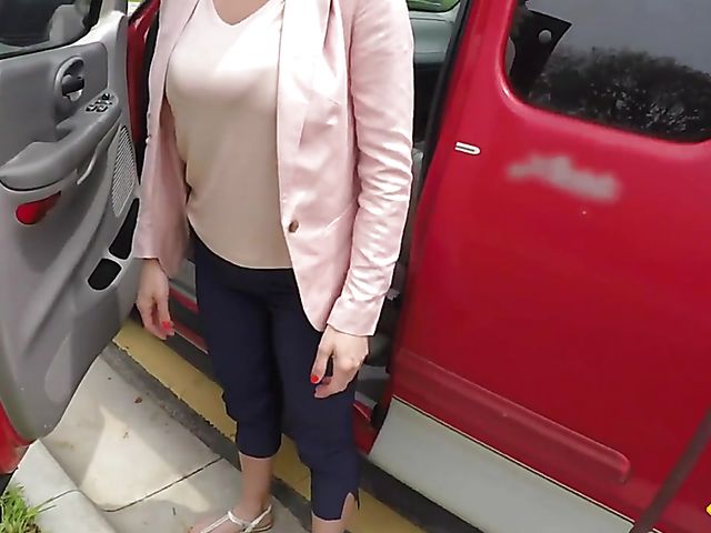 Becky Bandini - Car mechanic fucks big tits MILF POV