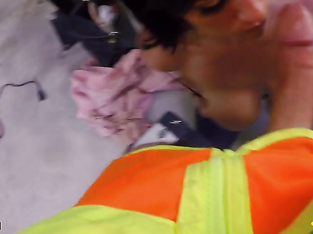 Becky Bandini - Car mechanic fucks big tits MILF POV