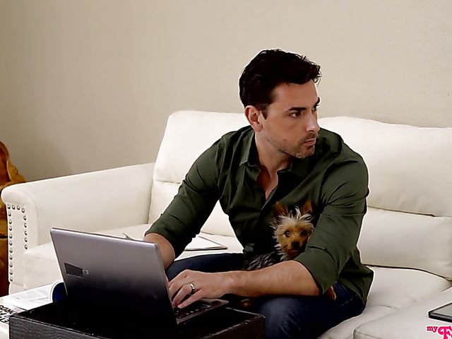 Skinny teen DJ Emma Hix fucking with her stepdad