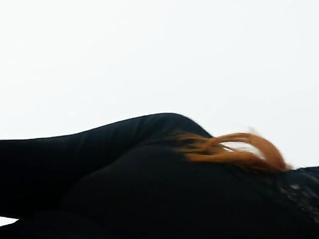 Heels fuck with elegant redhead Charlie Red