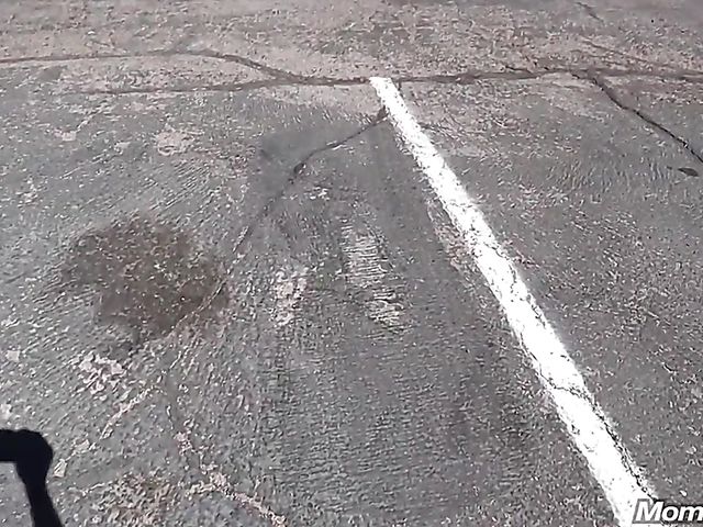 Alternative huge tit MILF flashing and fucking