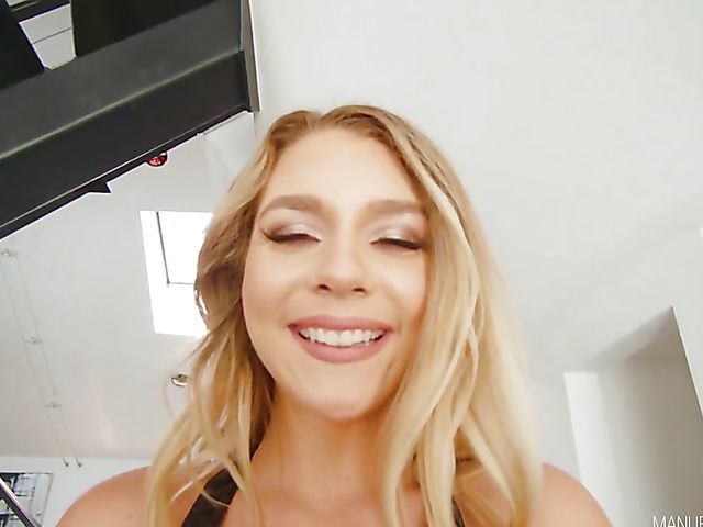 Busty teen Gabbie Carter gets hard fucked on the bed