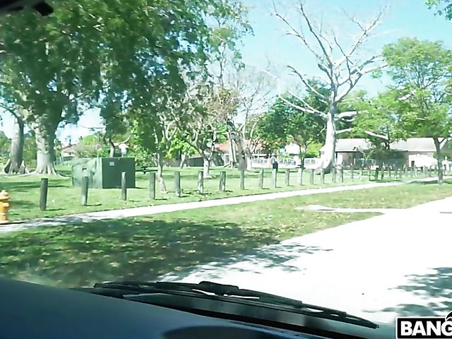 Adorable Paige Owens gets nailed in a van