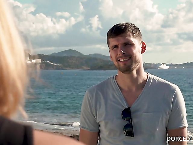 French babe Candice Jacobs has a good time