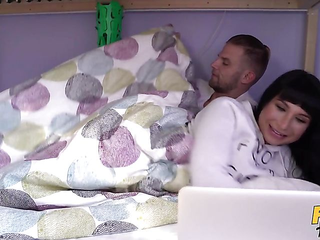 Hostel fuck with curvy brunette Valentina Ricci