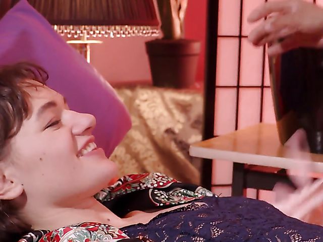 Hairy lesbians Allegra and Dodi Care love feet and pussy