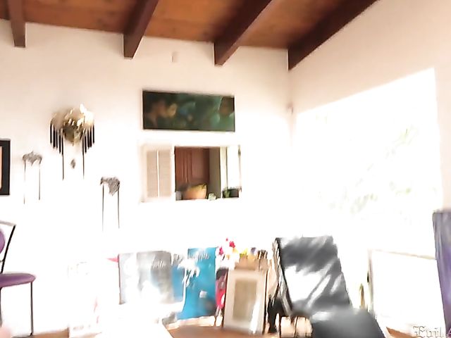 Riley Reid anal session in white pantyhose