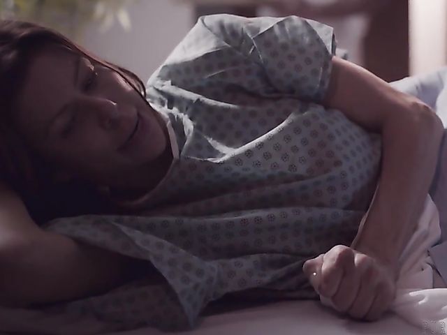 Hospital threesome with crazy MILF Alexis Fawx