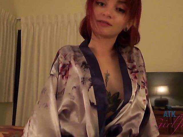 Redhead anal from your perspective with inked Lola Fae