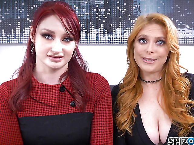 Office anal with big tittied Penny Pax and Violet Monroe 