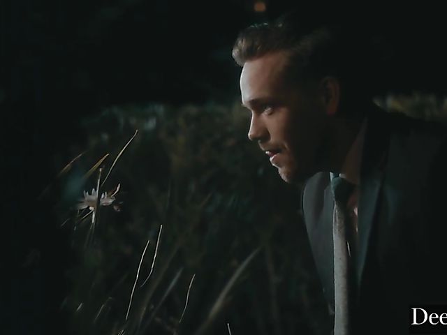 Brunette with tan lines Evelin Stone gets fucked hard