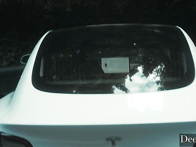 Brunette with tan lines Evelin Stone gets fucked hard