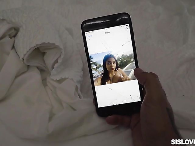 POV latina Serena Santos gets nailed by her stepbrother