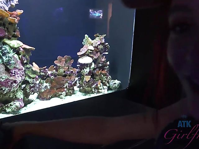 Redhead girlfriend Lola Fae shows it all in the car