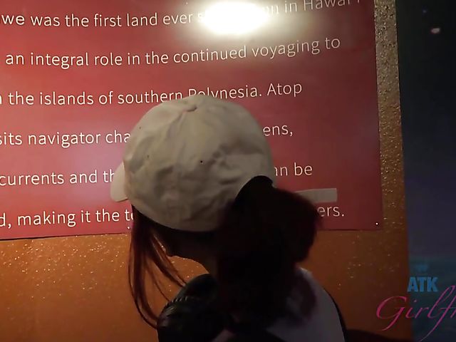 Redhead girlfriend Lola Fae shows it all in the car