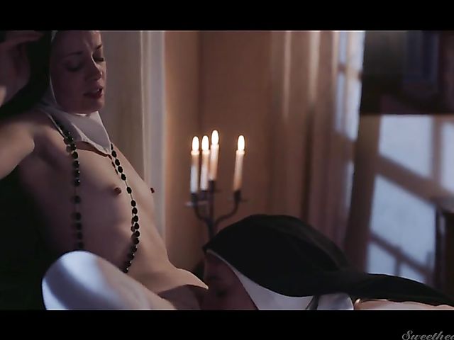 Lesbian nuns Kenna James and Charlotte Stokely